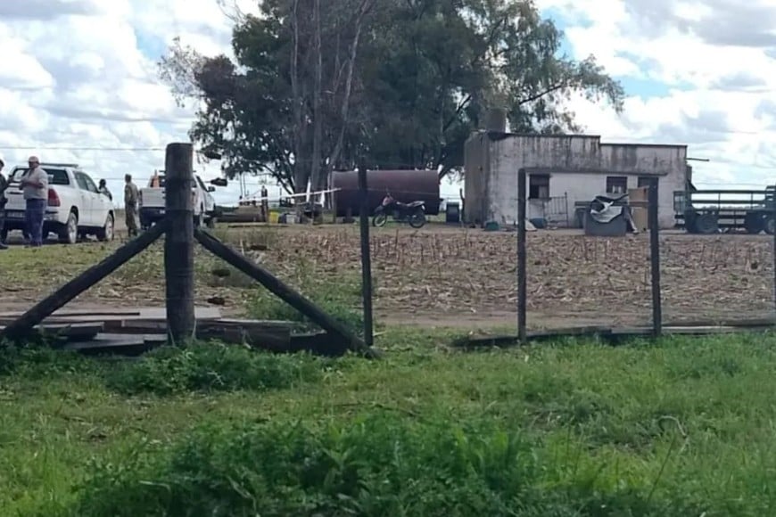 La vivienda donde fue encontrada muerta la mujer con dos de sus hijos