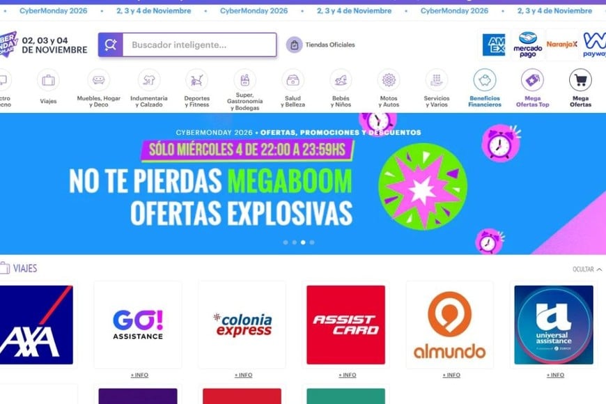 Página oficial del cybermonday