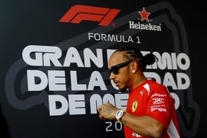 Lewis Hamilton en México, donde señaló al motor como la principal prioridad de Ferrari para volver a pelear por el título en 2027. REUTERS/Daniel Becerril