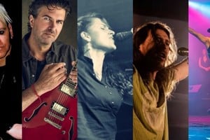César Andino, Fede Teiler, Selene Rozycki, Flaco Ferrero y Luli Gauna serán de la partida. Fotos: Gentileza de los artistas