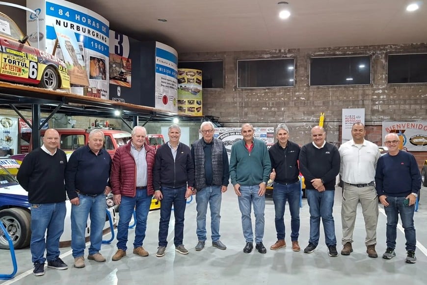Autoridades de la ACTC y directivos del Museo del Automóvil de Casilda se reunieron para avanzar en el proyecto educativo para escuelas técnicas.