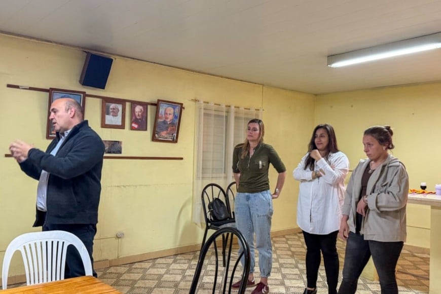 Ante el fenómeno de El Niño, Esperanza avanza con reuniones preventivas en los barrios