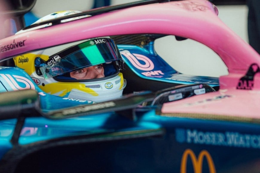 Colapinto concluyó en el puesto 12 tras quedar a 1.052 de la referencia fijada por Lando Norris en la previa de la qualy.