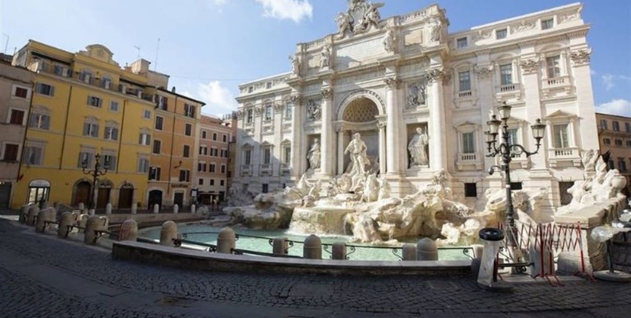 Comenzarán a cobrar entrada para la Fontana di Trevi en Roma