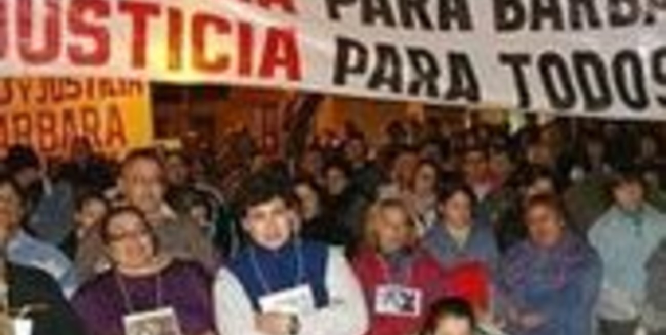 Marcha por justicia tras el asesinato de Bárbara Simón