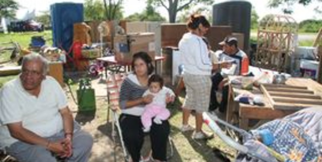 Trasladaron los pabellones de la 168 a un sector de La Guardia Centro