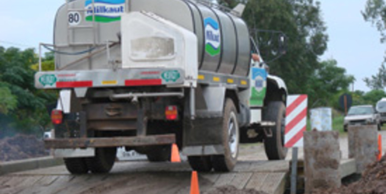 Procuran garantizar salida de la producción láctea en Franck