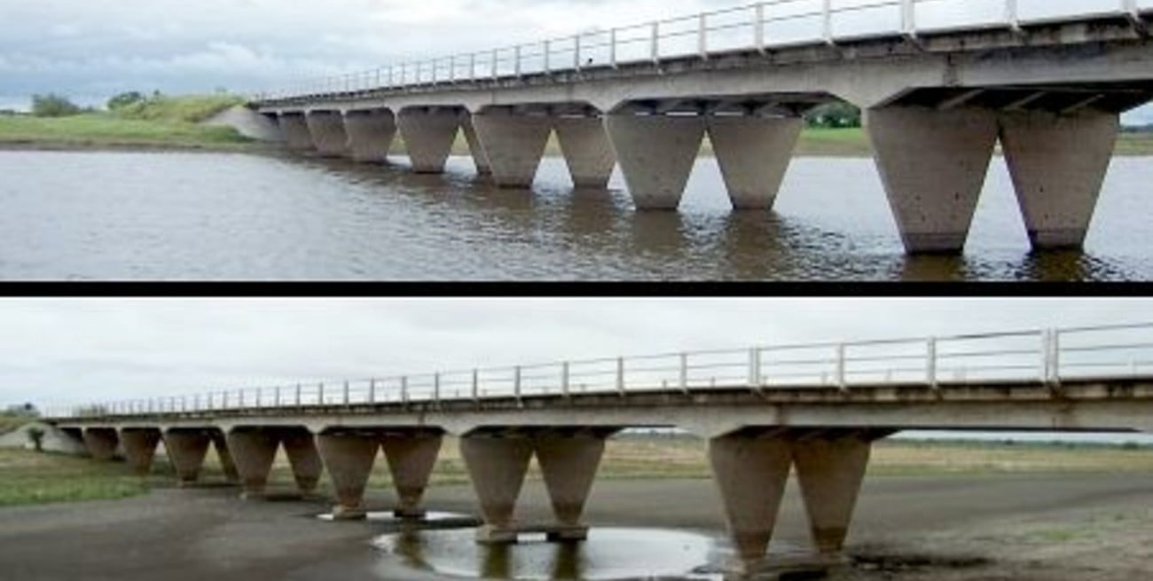 Se quedó sin agua el Arroyo Golondrina