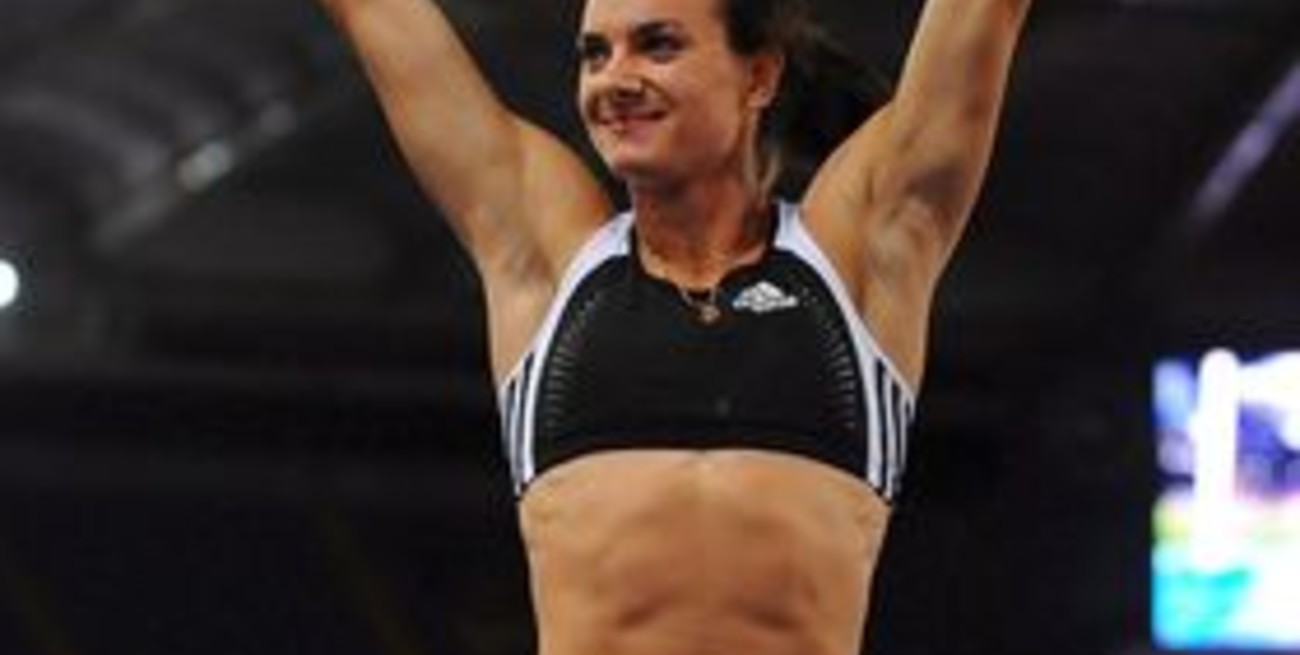 Isimbayeva volvió a batir su propio récord