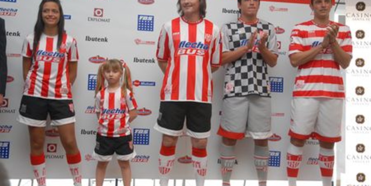 Unión muestra la pilcha nueva y se llena de ilusión