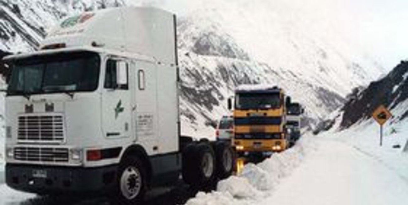 Cayó nieve en gran parte del país