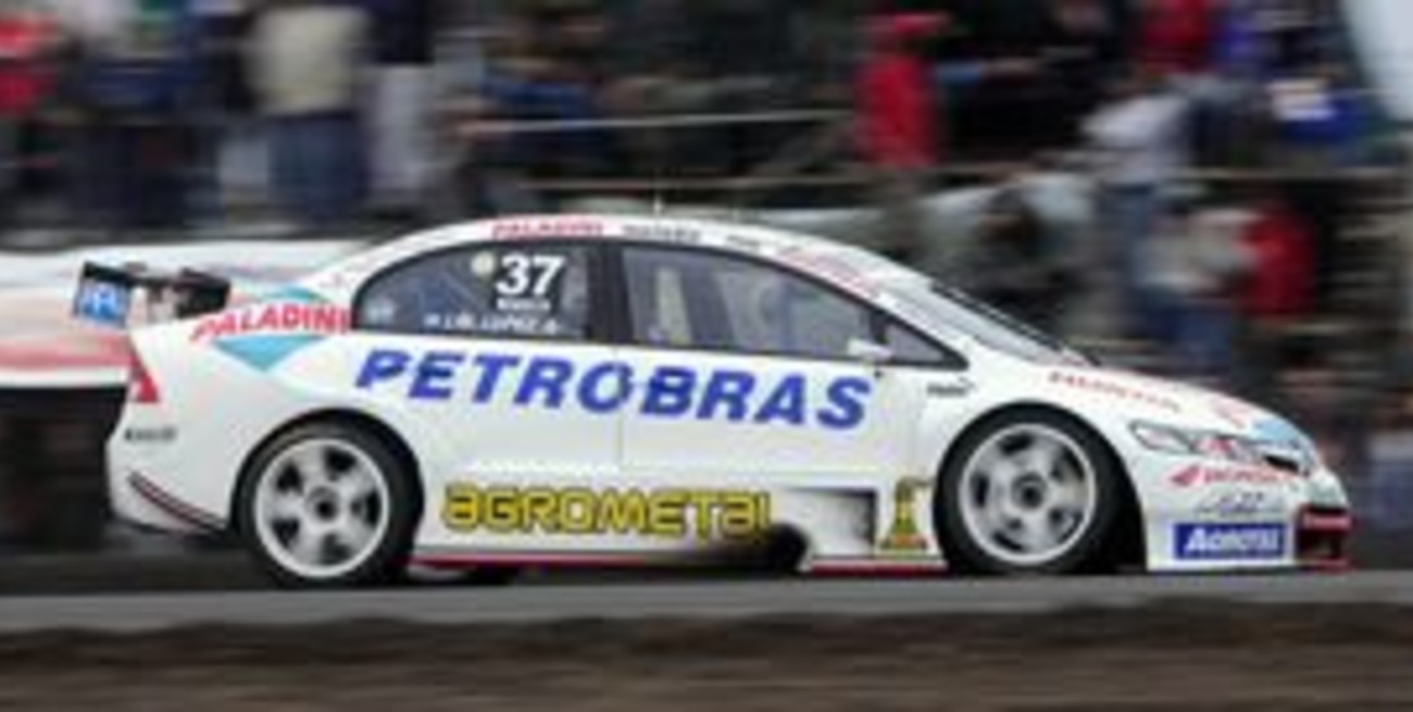 "Pechito" López logró el mejor tiempo con Honda