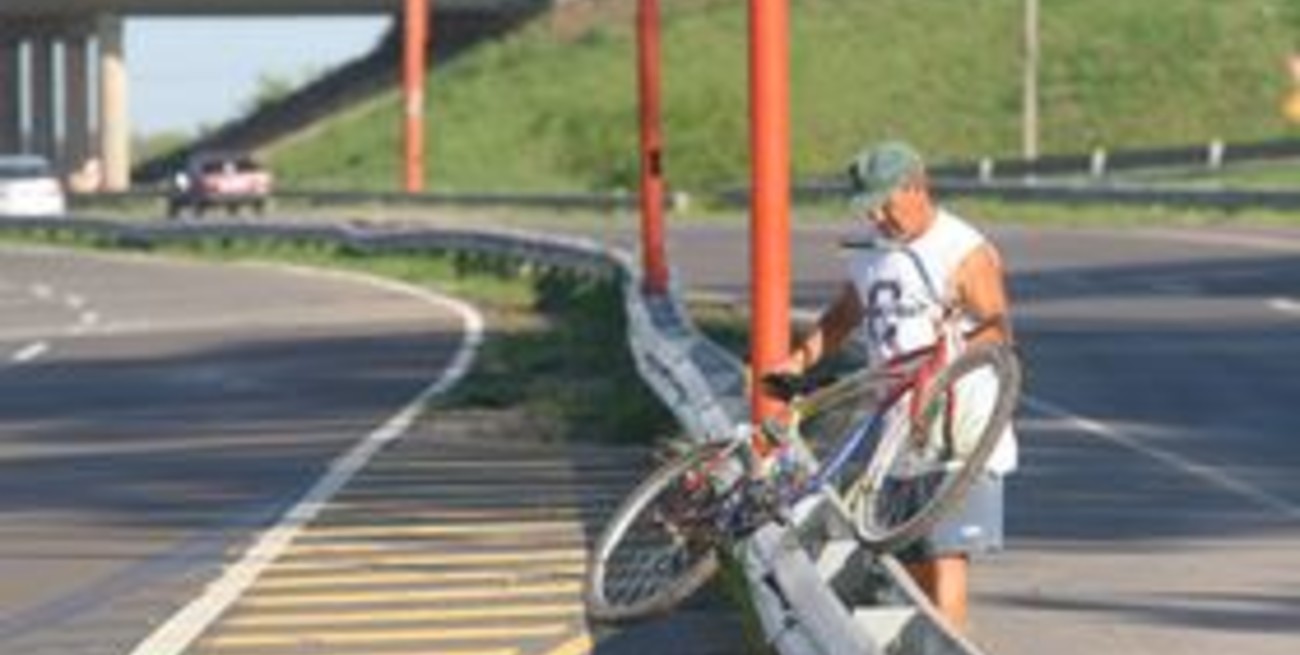 La curva de La Guardia: peligrosa