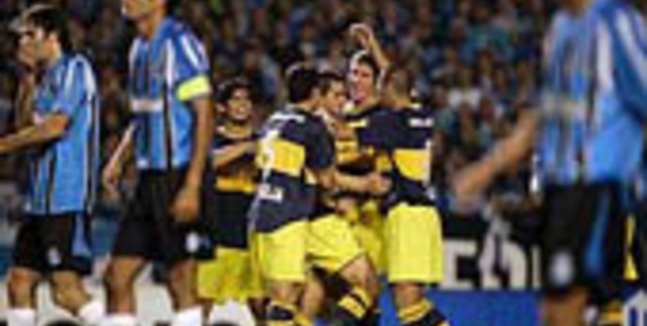 Boca venció al Gremio en Brasil y se trajo la Copa