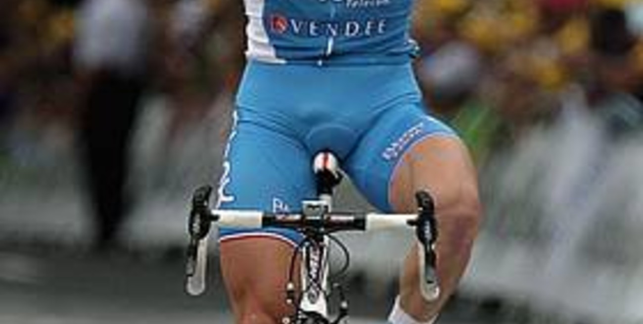 Thomas Voeckler ganó la quinta etapa y no hubo cambios al frente del Tour de Francia