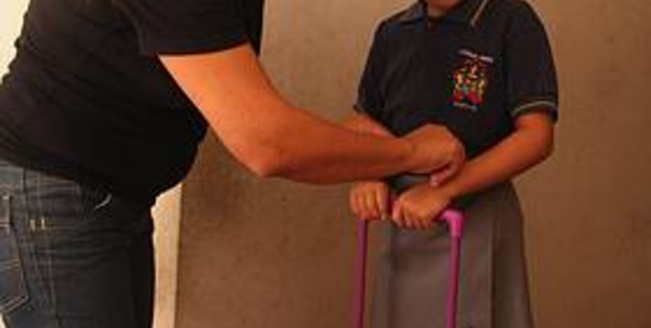 Primer día escolar, primer grado