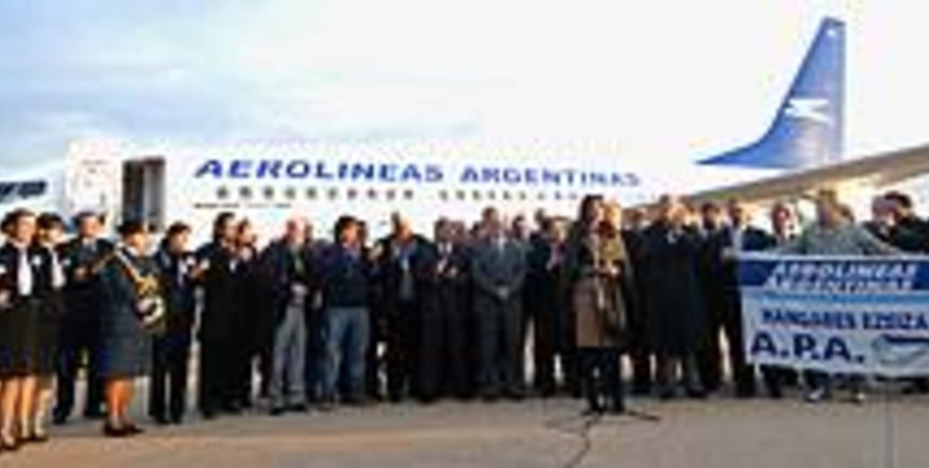 Tras 17 años, Aerolíneas Argentinas incorporó un nuevo avión