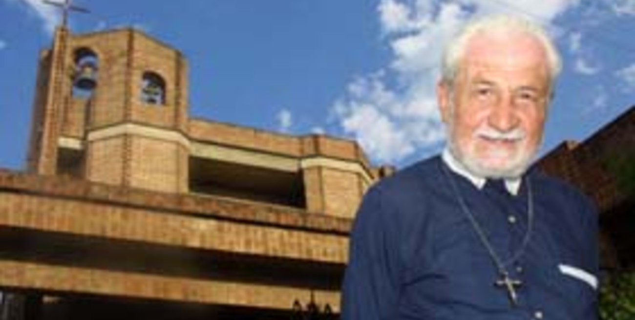 El adiós al padre Gasparotto