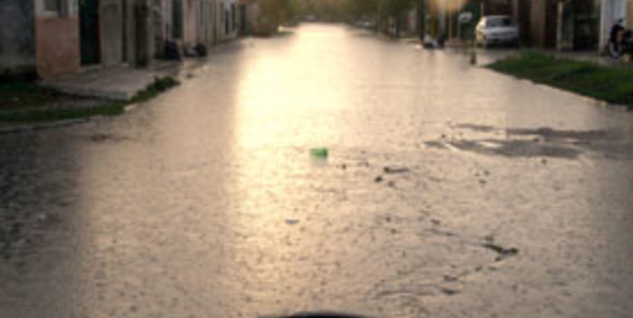 Se desató una intensa lluvia en la ciudad