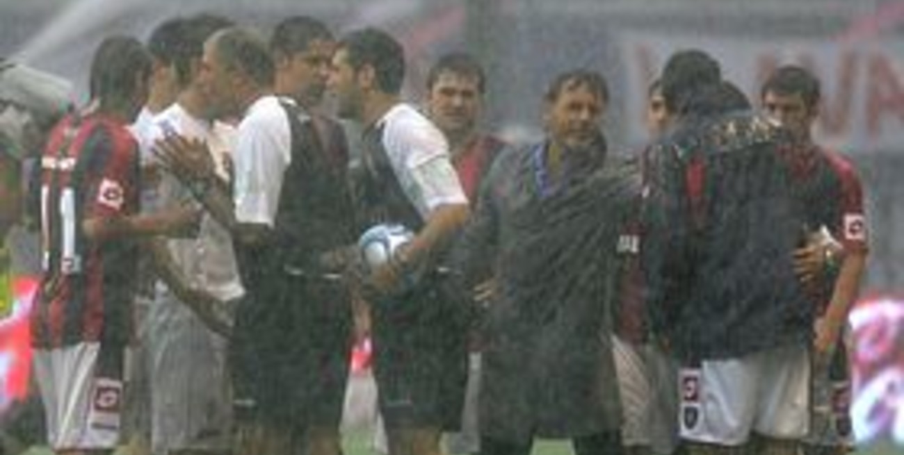 Huracán y San Lorenzo sólo pudieron jugar 17 minutos