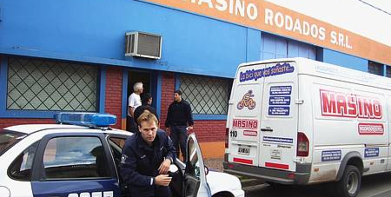 Asalto y captura en pleno centro