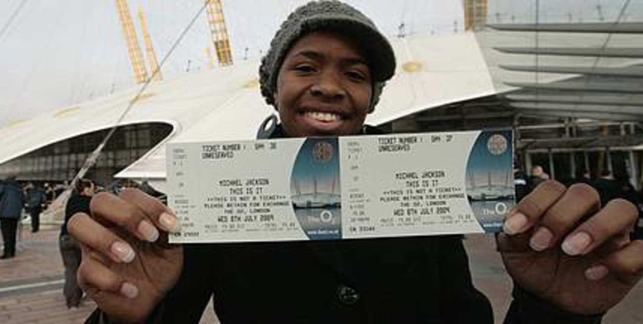 En pocas horas se agotaron las 500 mil entradas para ver a Michael Jackson