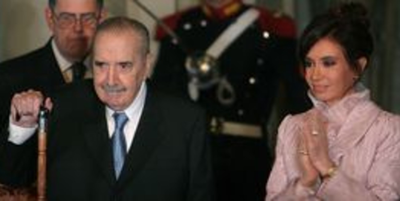 La presidenta homenajeó a Raúl Alfonsín