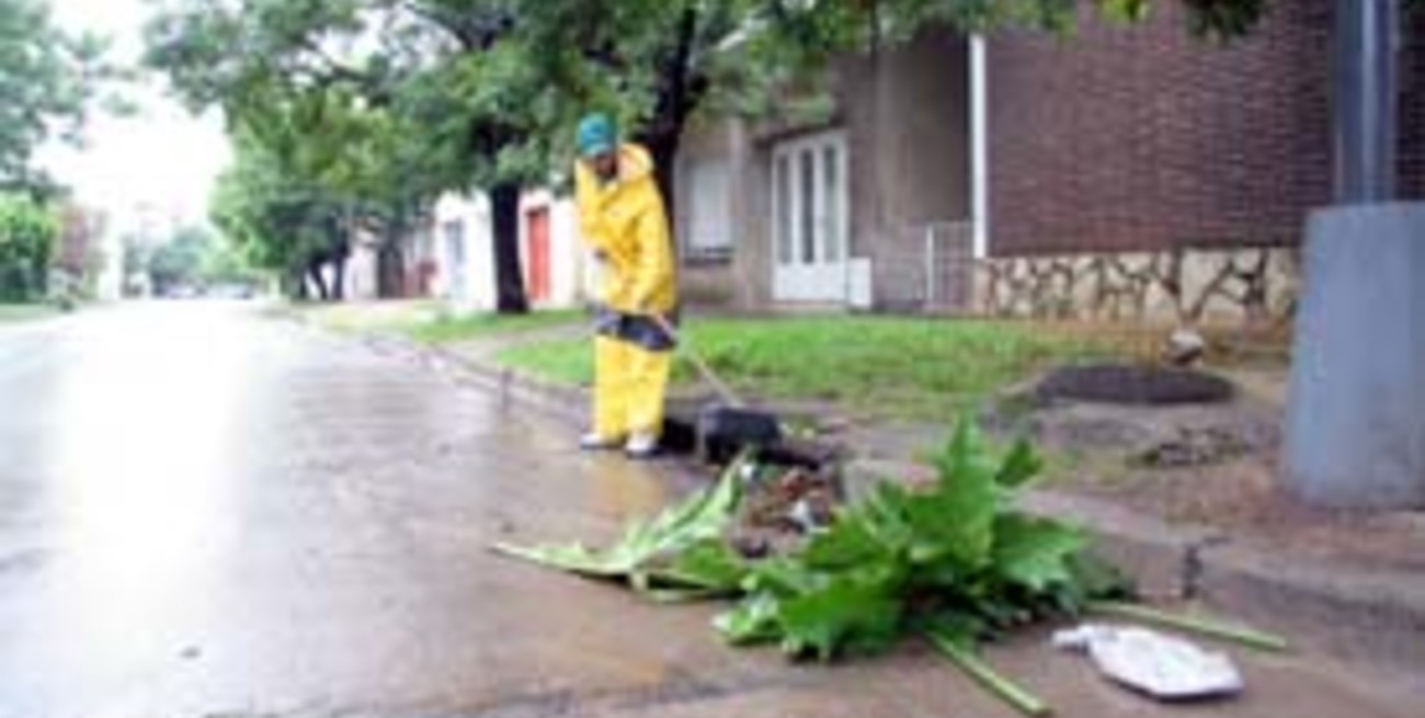 Para la Municipalidad la lluvia no provocó graves problemas