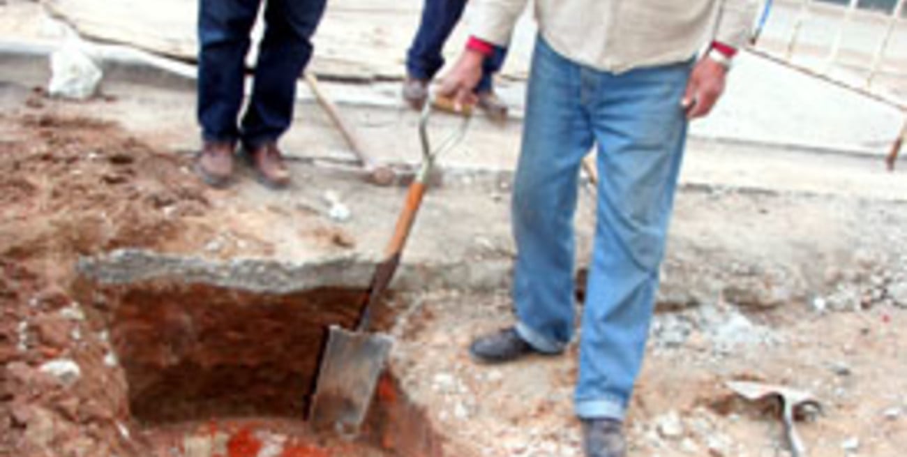 Hallan antiguas estructuras subterráneas en San Martín Sur