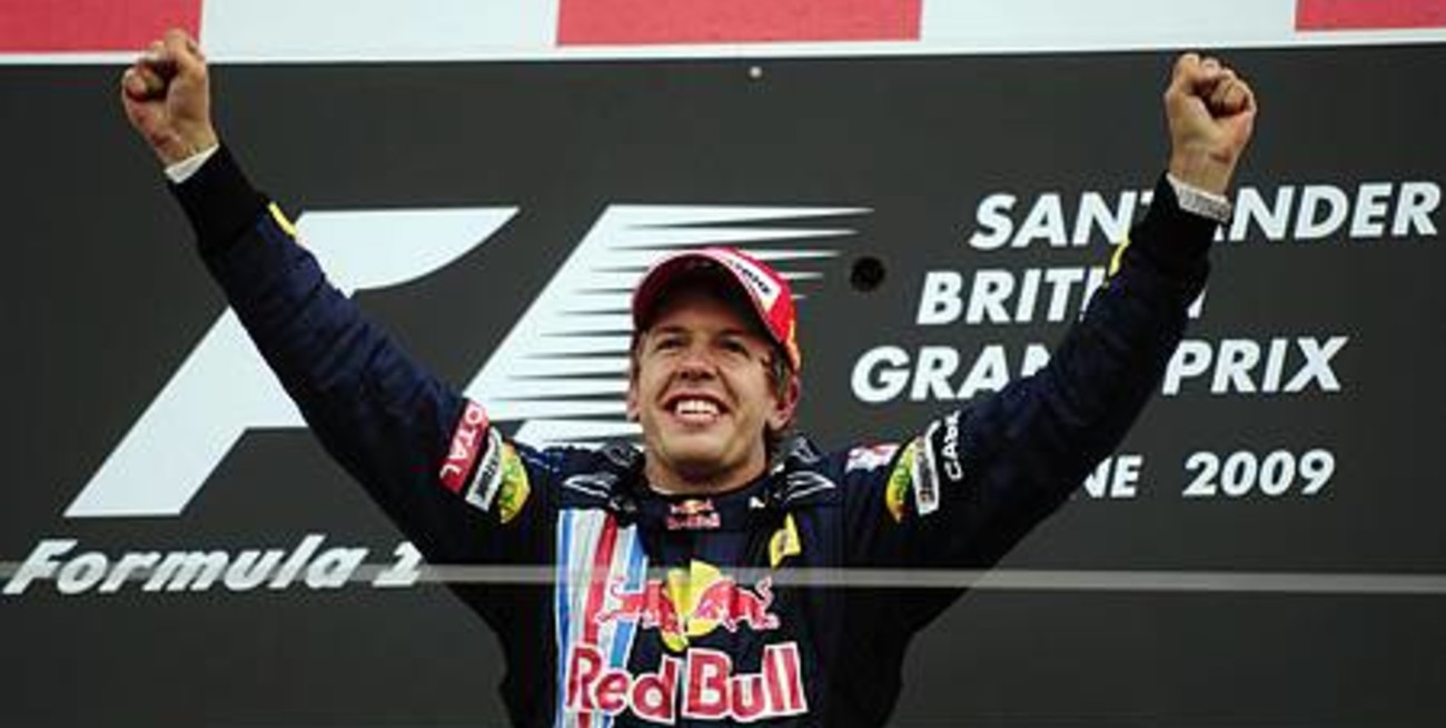 Sebastian Vettel y los Red Bull arrasaron en Silverstone