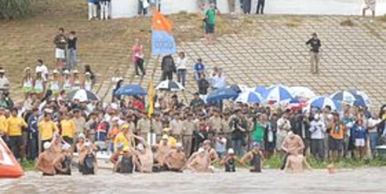 En la largada el calor estuvo en los corazones
