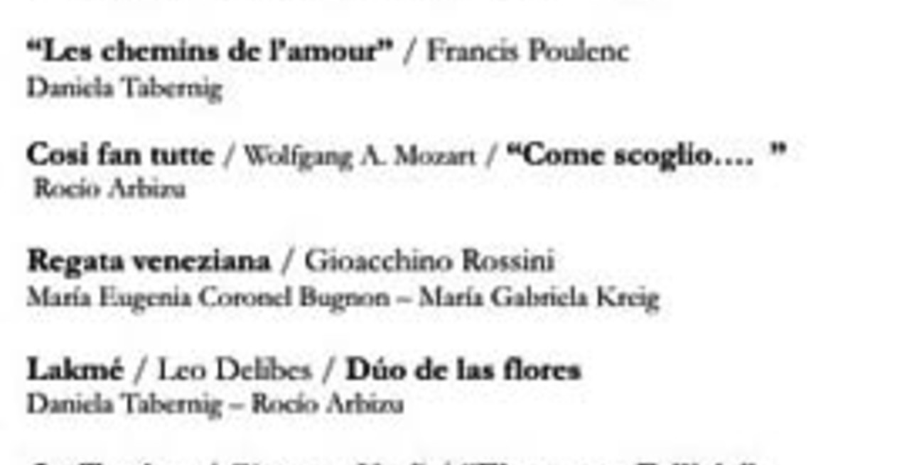 Invitan a una gala lírica en Casa España