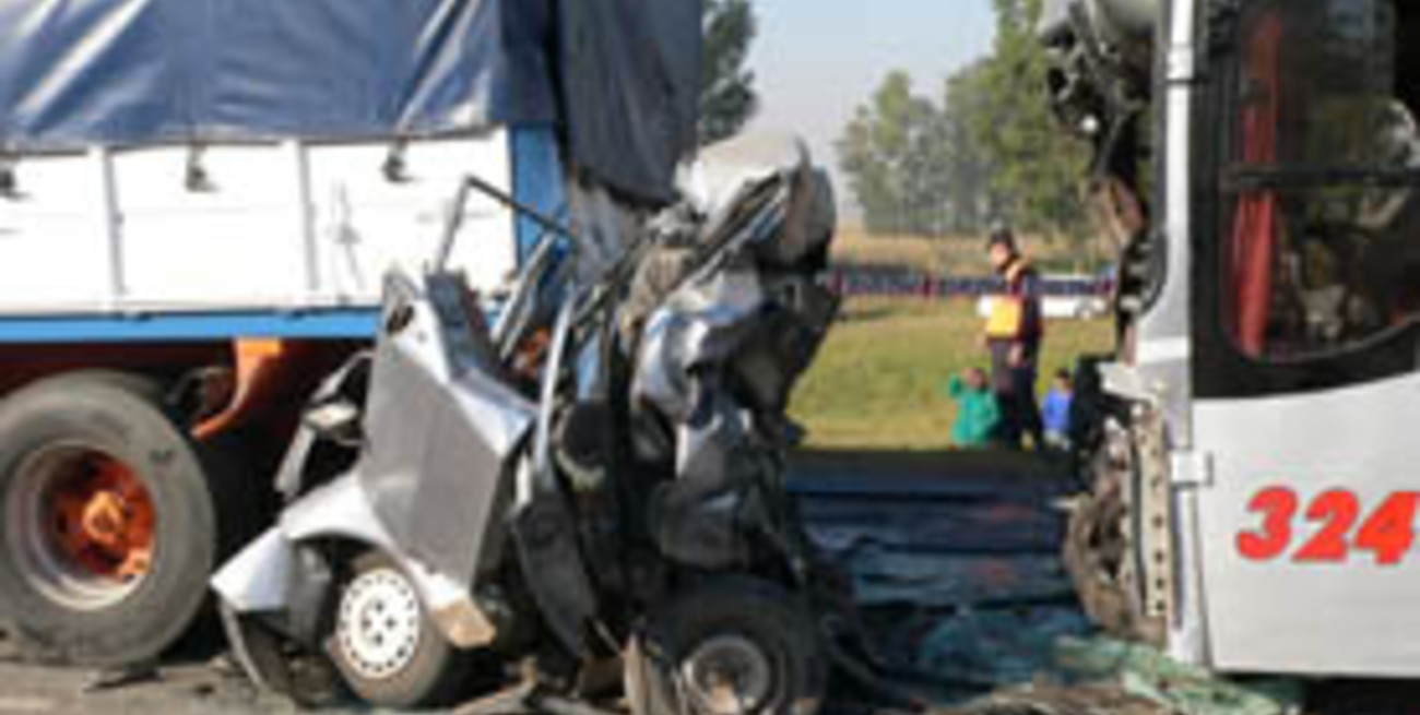 Tragedia por humo y niebla en Ruta 9