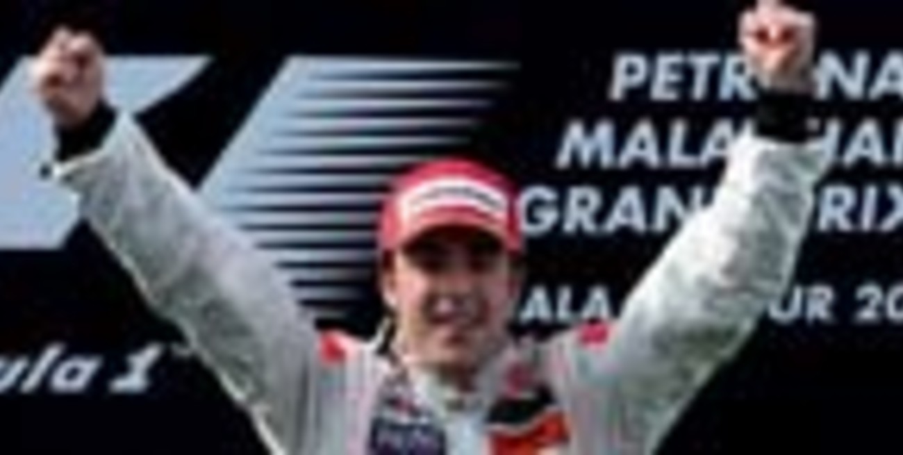 Alonso ganó el GP de Malasia