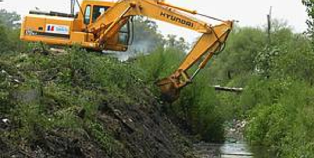 La provincia realizó obras para mitigar anegamientos en el sector hortícola