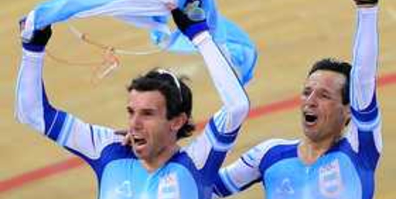 Medalla dorada para la dupla argentina en Madison