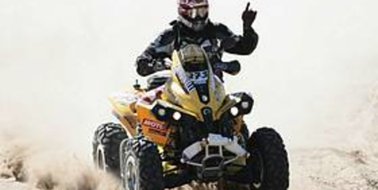 El argentino Patronelli ganó en cuatriciclos y es escolta