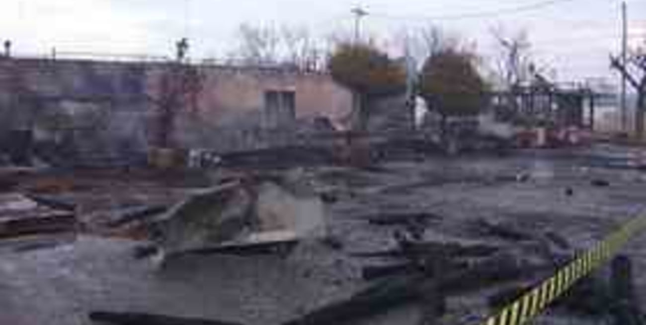 Se incendió el comedor El Toro