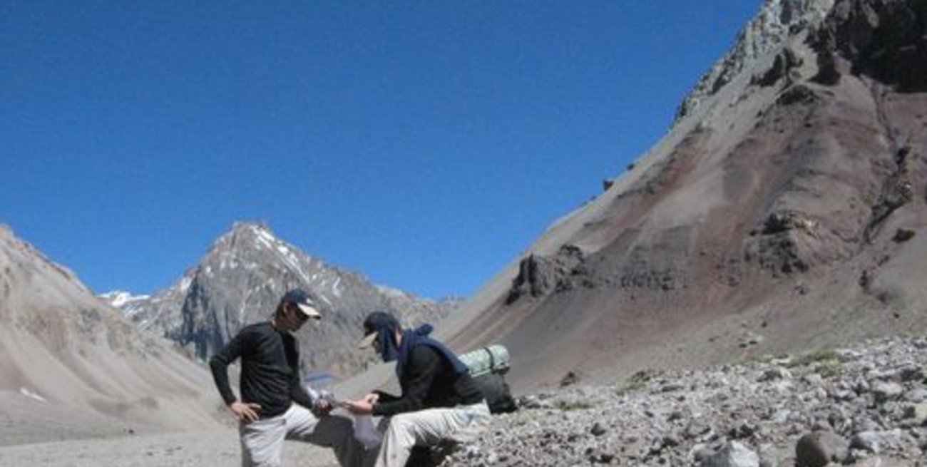 La solidaridad escaló el Aconcagua