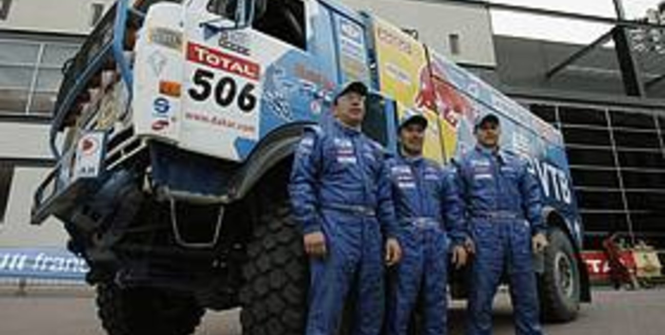 Giniel De Villiers y Marc Coma festejaron en el Rally Dakar Argentina - Chile