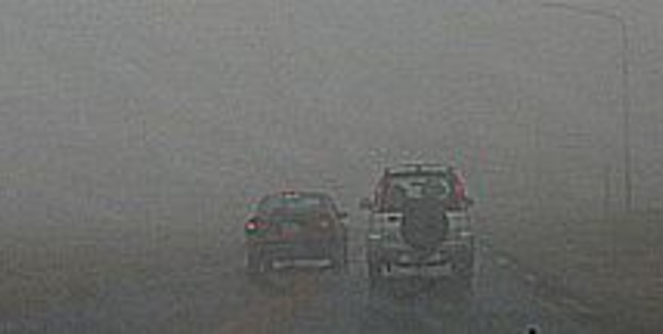 Continúa la neblina en las rutas