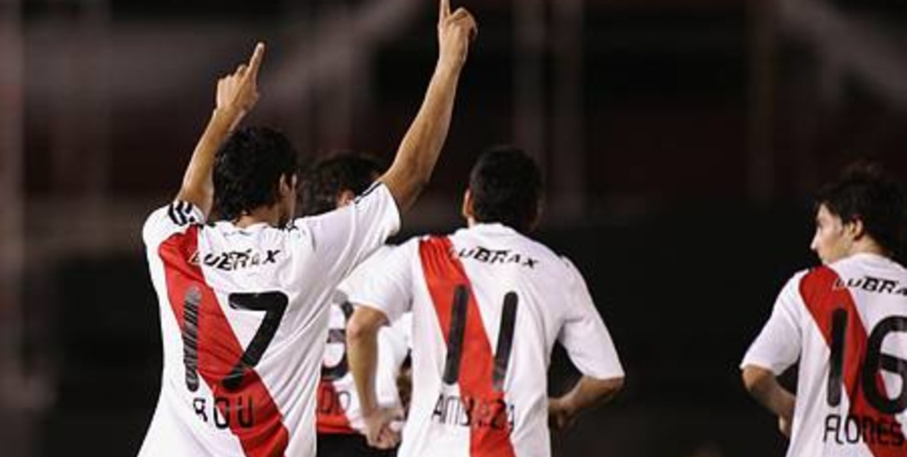 River goleó en su despedida de la Libertadores