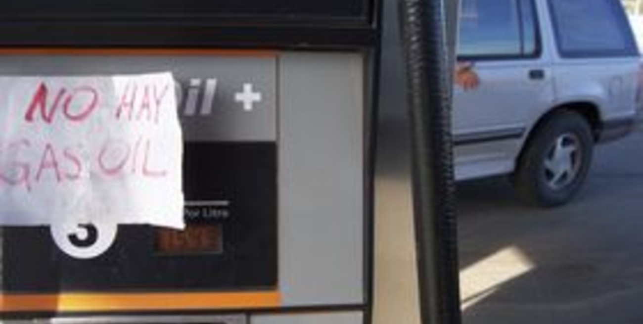 Se agudiza la escasez de gasoil