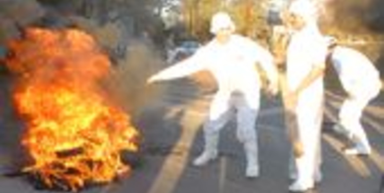 Trabajadores de frigoríficos protestan por suspensiones