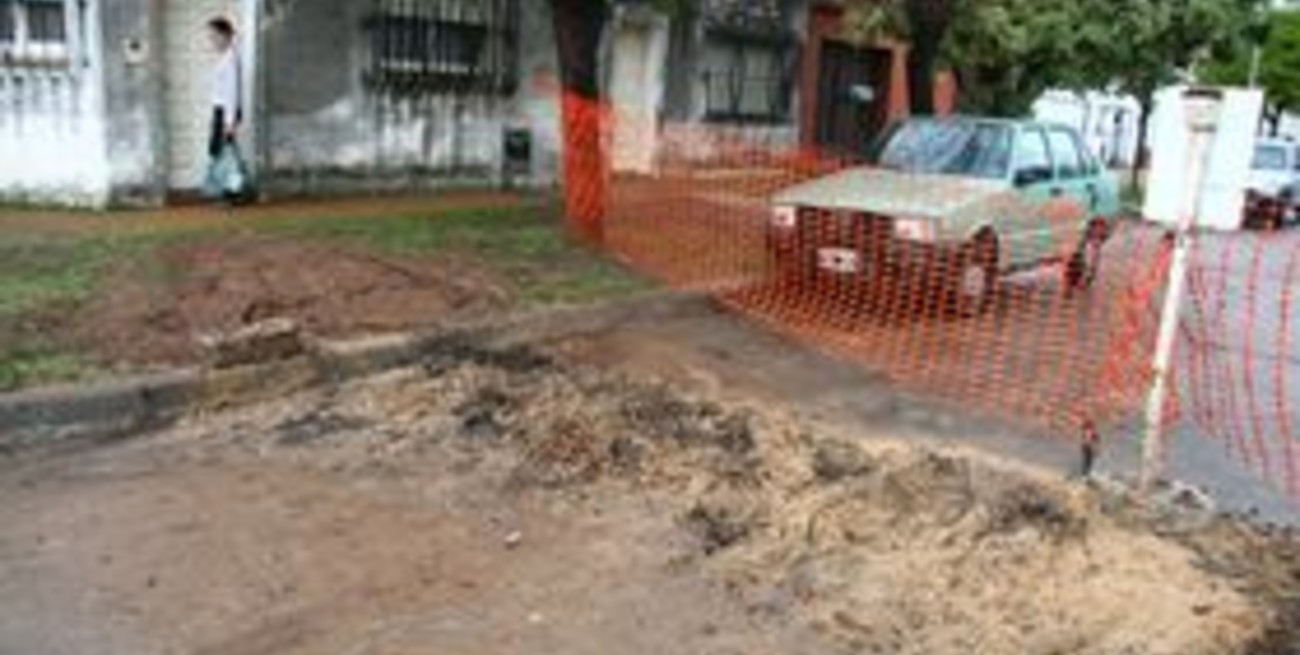 Hundimiento de calzada