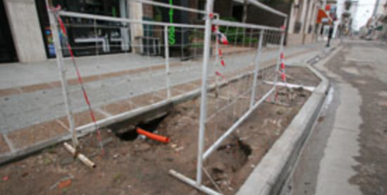 Una de las empresas que construyó la peatonal sur se desvinculó de las críticas