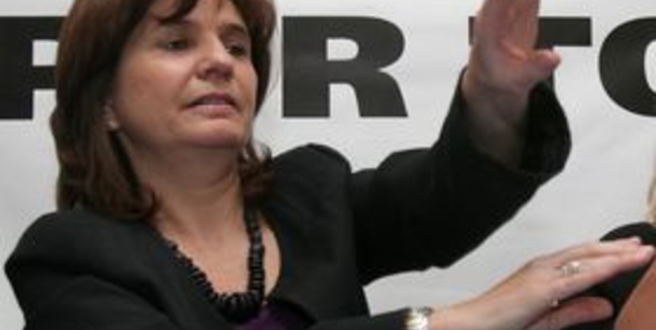 Bullrich habla de "corrupción brutal" entre Argentina y Venezuela