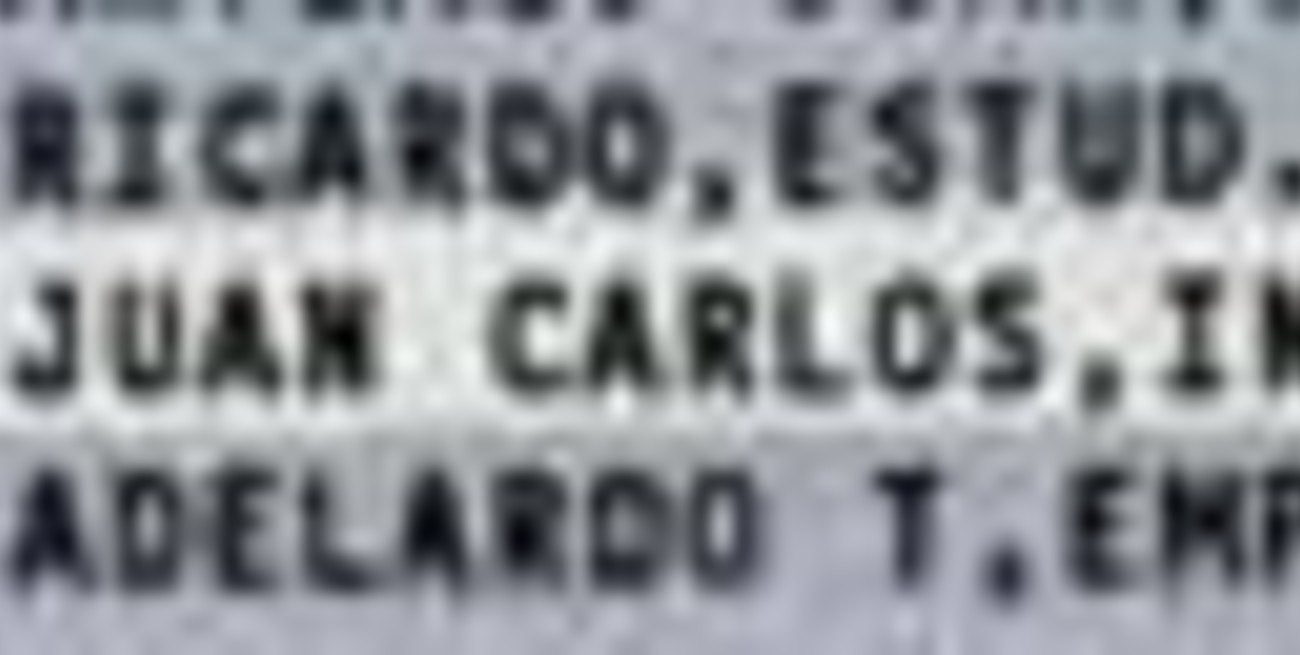 En el padrón Blumberg figura como ingeniero 