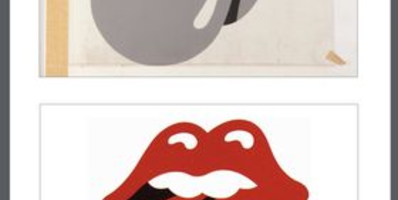 Un museo británico compró el logo de los Rolling Stones