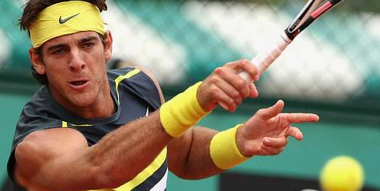 Juan Martín Del Potro y Máximo González obtuvieron las únicas victorias en una jornada negra para los argentinos